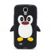Силиконовая накладка Deexe Penguin Series для Samsung Galaxy S4 (i9500) - Black (GS4-9585B). Фото 2 з 4
