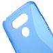 Силіконовий чохол Deexe S Line для LG G5 - Blue (172154L). Фото 5 з 8