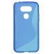 Силіконовий чохол Deexe S Line для LG G5 - Blue (172154L). Фото 2 з 8