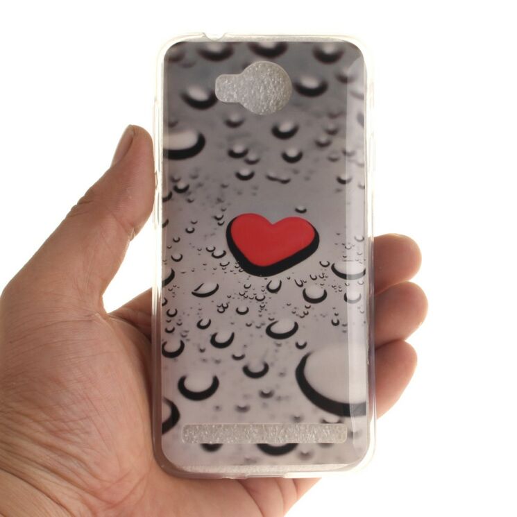 Силіконовий чохол Deexe Life Style для Huawei Y3 II - Heart Pattern: фото 5 з 6