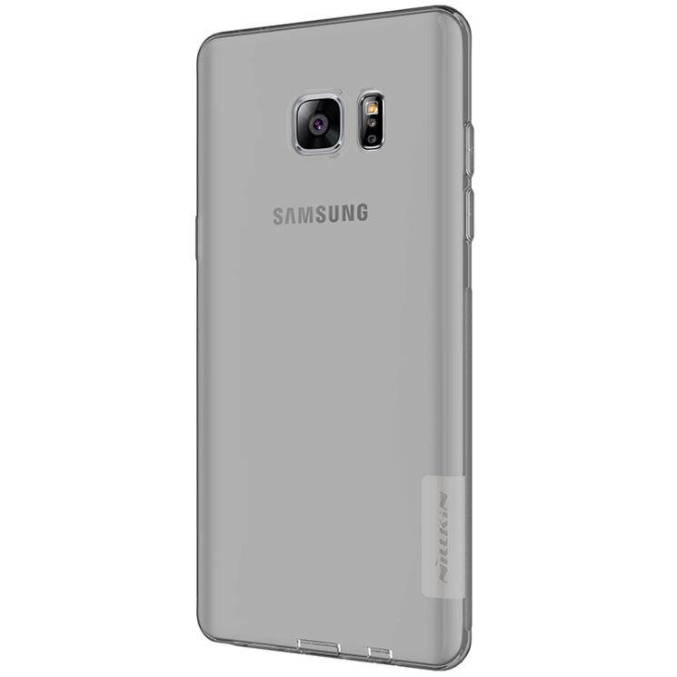 Силіконовий чохол NILLKIN Nature TPU для Samsung Galaxy Note 7 (N930) - Gray: фото 5 з 13