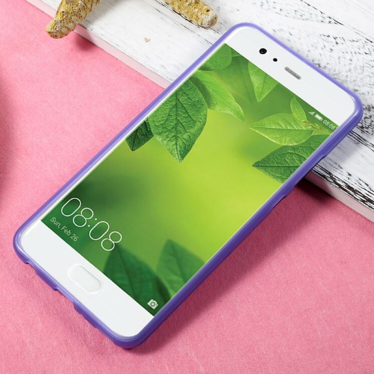 Силіконовий (TPU) чохол Deexe Soft Case для Huawei P10 Plus - Violet: фото 2 з 5