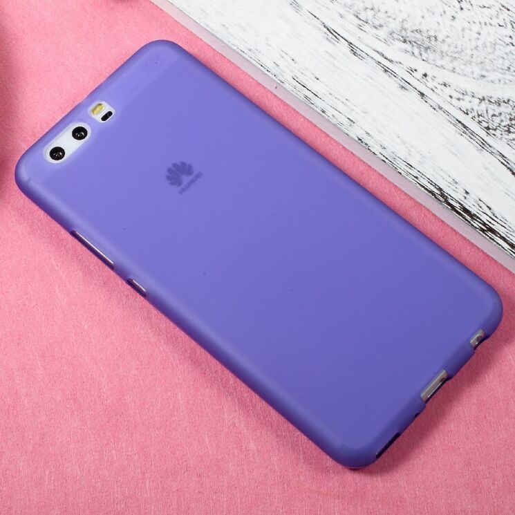 Силіконовий (TPU) чохол Deexe Soft Case для Huawei P10 Plus - Violet: фото 3 з 5