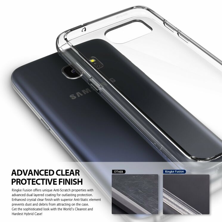 Защитная накладка RINGKE Fusion для Samsung Galaxy S7 (G930) - Transparent: фото 6 из 7
