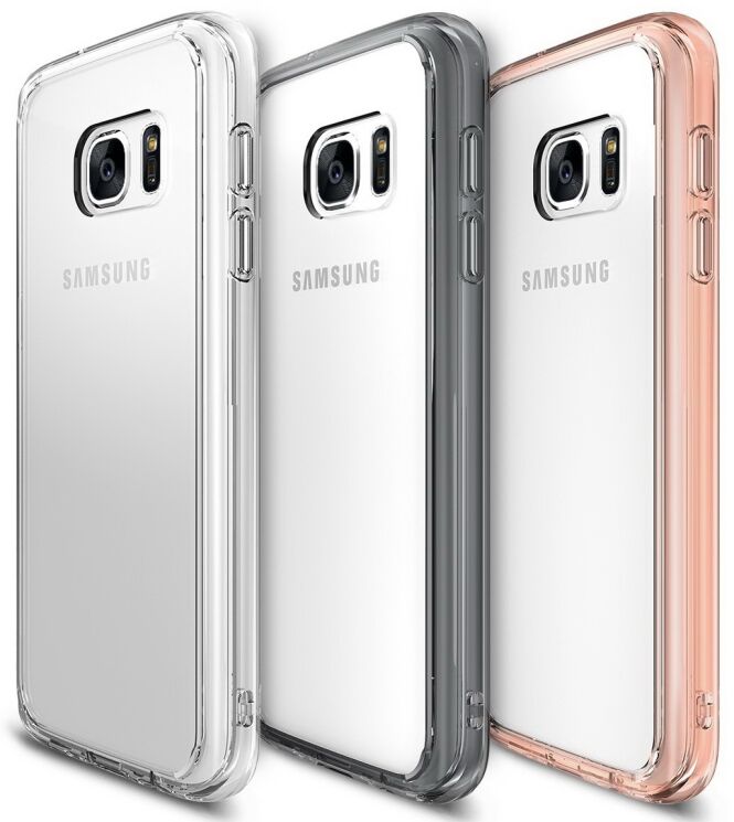 Захисна накладка RINGKE Fusion для Samsung Galaxy S7 (G930) - Black: фото 2 з 7