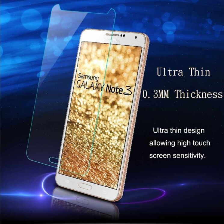 Захисне скло Deexe Crystal Glass для Samsung Galaxy Note 3 (N9000): фото 4 з 7