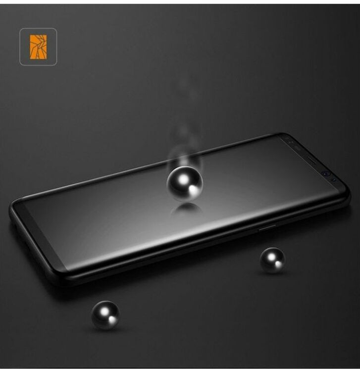 Захисне скло MOCOLO 3D Silk Print для Samsung Galaxy S8 (G950) - Black: фото 7 з 8
