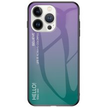 Защитный чехол Deexe Gradient Color для Apple iPhone 15 Pro - Purple: фото 1 из 7