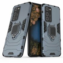 Захисний чохол Deexe Hybrid Case для Huawei P40 Pro - Blue: фото 1 з 6