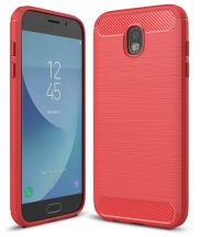 Защитный чехол UniCase Carbon для Samsung Galaxy J7 2017 (J730) - Red: фото 1 из 8