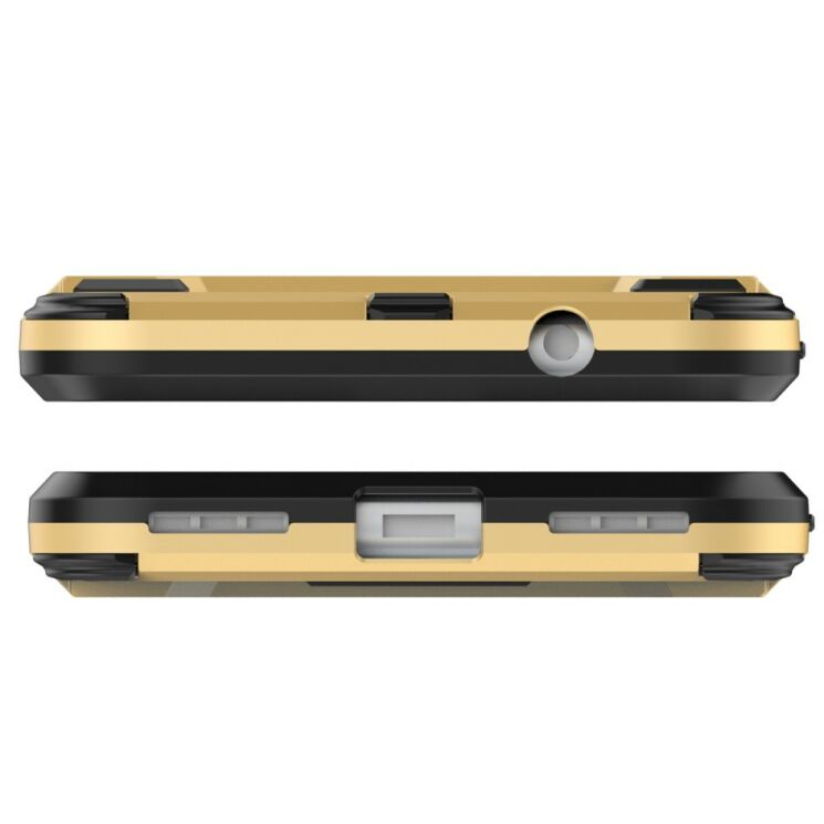 Захисний чохол UniCase Hybrid для Meizu M5s - Gold: фото 7 з 9