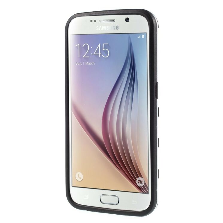 Захисний чохол UniCase Hybrid для Samsung Galaxy S6 (G920) - Silver: фото 2 з 9