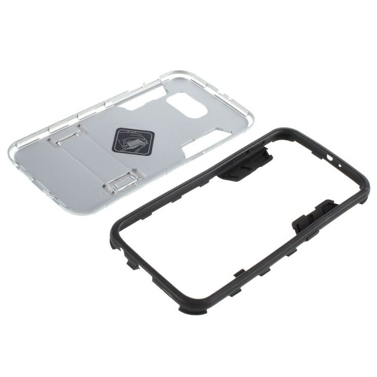 Защитный чехол UniCase Hybrid для Samsung Galaxy S6 (G920) - Silver: фото 9 из 9