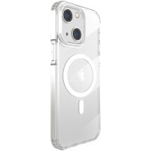 Защитный чехол X-LEVEL Crystal Clear MagSafe для Apple iPhone 15 Plus - Transparent: фото 1 из 6