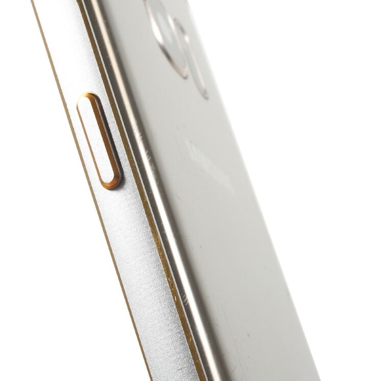 Бампер LOVE MEI Buckle Metal для Samsung Galaxy S7 (G930) - Silver: фото 4 з 7