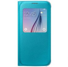 Чохол S View Cover для Samsung S6 (G920) EF-CG920PBEGWW - Blue: фото 1 з 3