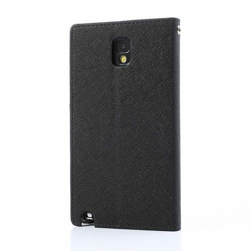 Чехол Mercury Cross Series для Samsung Galaxy Note 3 (N9000) - Black: фото 2 из 7