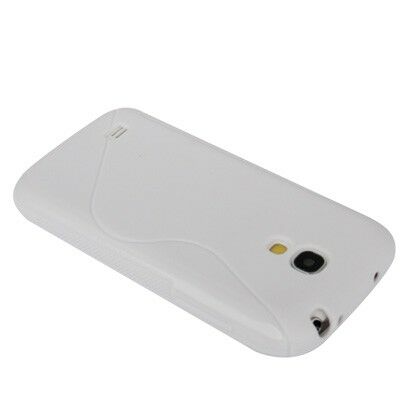 Cиліконова накладка Deexe S Line для Samsung Galaxy S4 mini (i9190) - White: фото 3 з 5