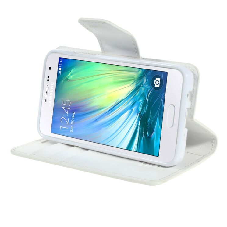 Чехол MERCURY Sonata Diary для Samsung Galaxy A3 (A300) - White: фото 5 из 10