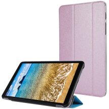 Чохол Deexe Silk Texture для Samsung Galaxy Tab A7 Lite (T220/T225) - Pink: фото 1 з 8