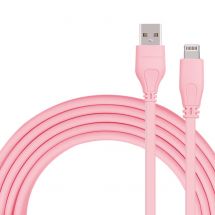 Дата-кабель MOMAX MFI Certified Lightning (1m) - Pink: фото 1 из 7