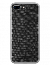 Кожаная наклейка Black Cayman для iPhone 7 Plus / iPhone 8 Plus: фото 1 з 9