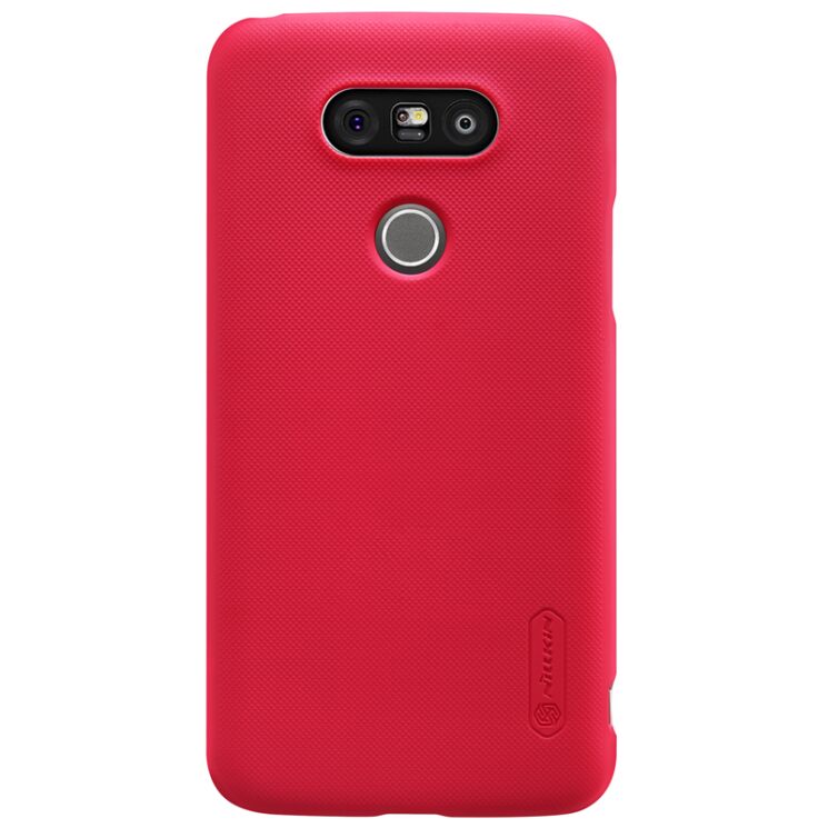 Пластиковый чехол NILLKIN Frosted Shield для LG G5 - Red: фото 3 из 15