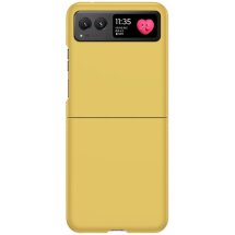 Пластиковий чохол Deexe Hard Shell (FF) для Motorola Razr 40 - Yellow: фото 1 з 7