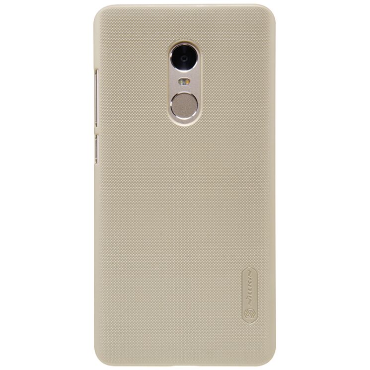 Пластиковий чохол NILLKIN Frosted Shield для Xiaomi Redmi Note 4 - Gold: фото 6 з 15