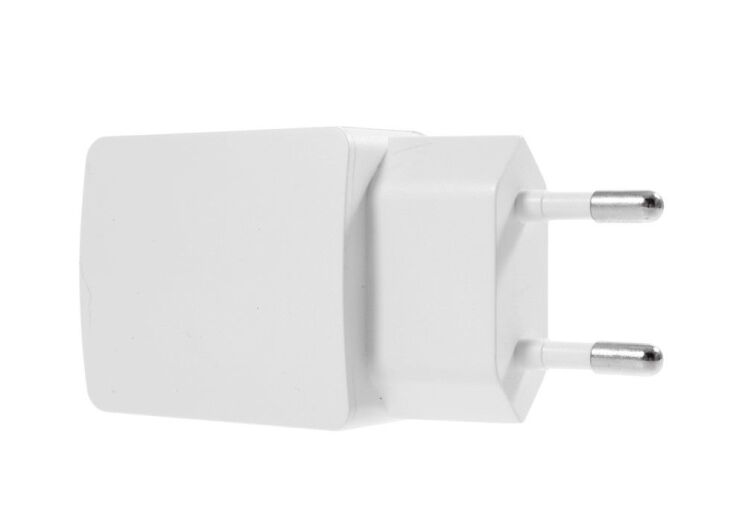 Мережевий зарядний пристрій AMORUS Travell Adapter 2.1А (2 USB)+ кабель Type-C: фото 5 з 12