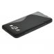 Силиконовая накладка Deexe S Line для Samsung Galaxy A3 (A300) - Black (SA-1667B). Фото 4 з 6