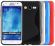 Силиконовая накладка Deexe S Line для Samsung Galaxy J5 (J500) - Blue (110505L). Фото 7 из 7