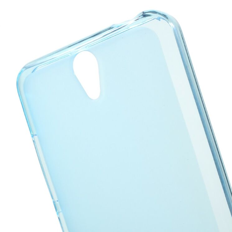 Силиконовая накладка Deexe Soft Case для Lenovo Vibe S1 - Light Blue: фото 4 з 5