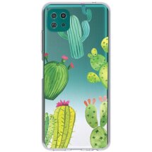 Силіконовий (TPU) чохол Deexe Pretty Glossy для Samsung Galaxy A22 5G (A226) - Cactus: фото 1 з 4