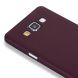 Силиконовый (TPU) чехол X-LEVEL Matte для Samsung Galaxy A5 (A500) - Wine Red (SA4-1659WR). Фото 2 из 6