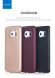 Силиконовый (TPU) чехол X-LEVEL Matte для Samsung Galaxy S6 edge (G925) - Wine Red (S6-2585WR). Фото 3 из 11