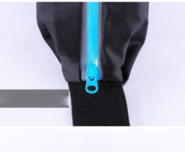 Спортивный чехол на пояс UniCase Sports Belt (Size: L) - Dark Blue: фото 7 из 10