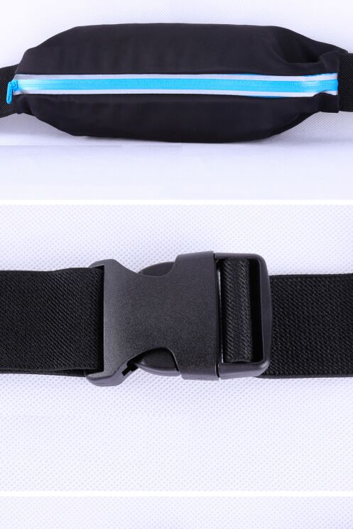 Спортивный чехол на пояс UniCase Sports Belt (Size: L) - Dark Blue: фото 8 из 10