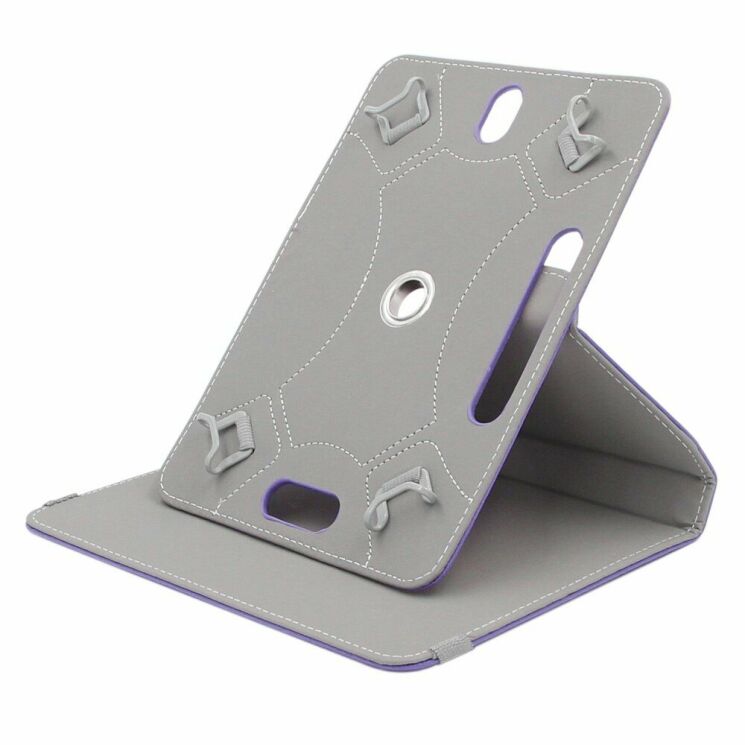 Универсальный чехол ENKAY Rotation для планшетов с диагональю 7 дюймов - Purple: фото 5 из 11