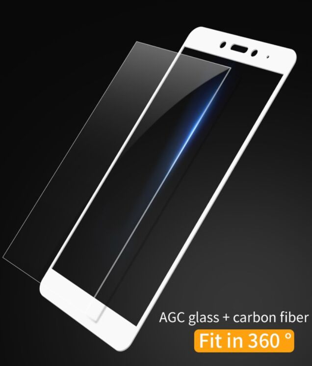 Защитное стекло LENUO CF 3D Protect для Xiaomi Redmi Note 4: фото 10 из 12