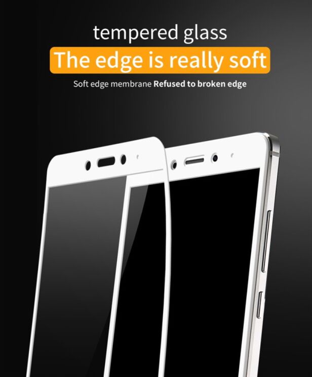 Защитное стекло LENUO CF 3D Protect для Xiaomi Redmi Note 4: фото 8 из 12