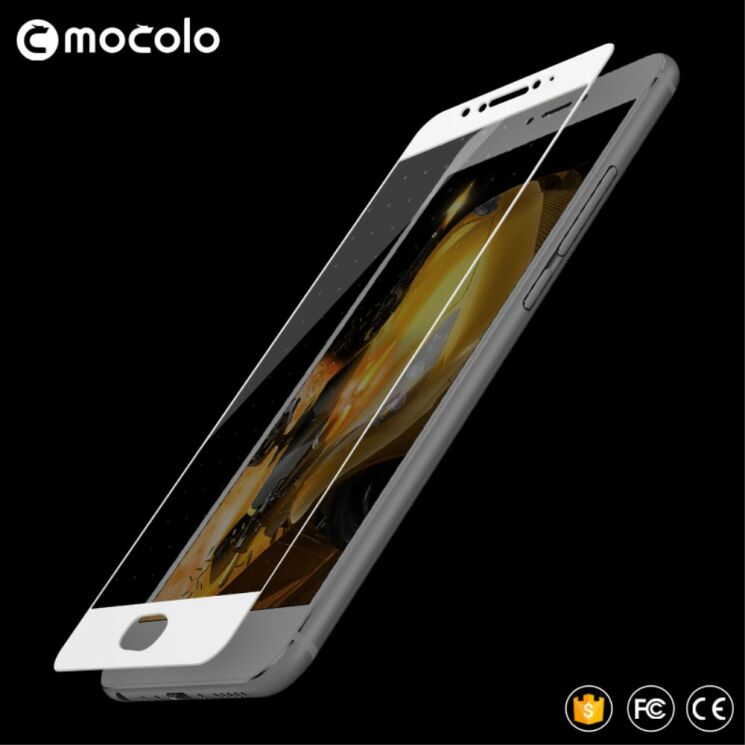 Захисне скло MOCOLO 3D Silk Print для Meizu MX6 - Black: фото 4 з 8