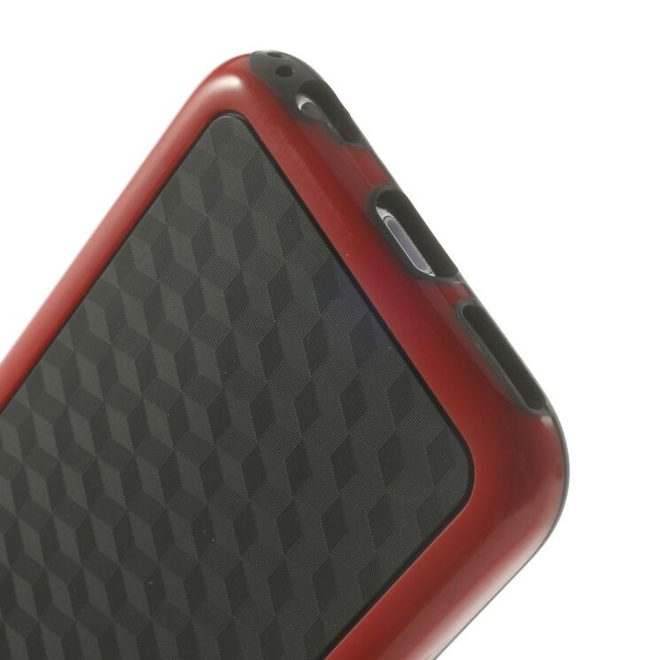 Защитный чехол Deexe Cube Pattern для iPhone 6/6s - Red: фото 6 из 7