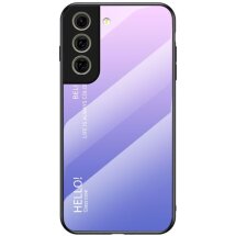 Защитный чехол Deexe Gradient Color для Samsung Galaxy S21 FE (G990) - Pink / Purple: фото 1 из 11