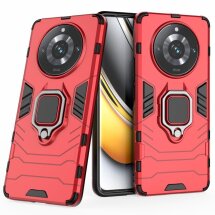Захисний чохол Deexe Hybrid Case для Realme 11 Pro / 11 Pro+ - Red: фото 1 з 7