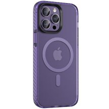 Защитный чехол Deexe Magnetic Cover для Apple iPhone 15 Pro - Purple: фото 1 из 8