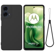Захисний чохол Deexe Silicone Case для Motorola Moto G24 / G04 - Black: фото 1 з 7