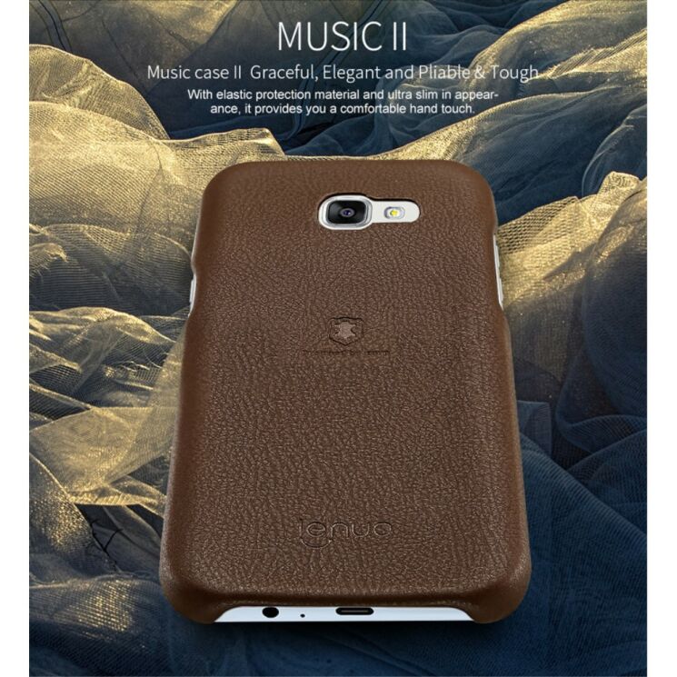 Захисний чохол LENUO Music Case II для Samsung Galaxy A5 2017 (A520) - Gold: фото 7 з 13