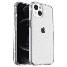 Защитный чехол UniCase Glitter Shell для Apple iPhone 14 - White: фото 1 из 9