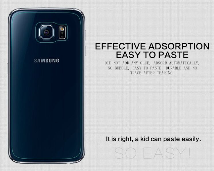 Захисне скло Nillkin Amazing H Back Protector на заднюю панель Samsung Galaxy S6 (G920): фото 9 з 10